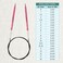 KnitPro Dreamz Fixed Circular Needles 24" (60CM) Us Size 10 (6MM)