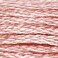 Dmc 117-224 Six Strand Embroidery Cotton Floss, Light Shell Pink, 8.7-Yard