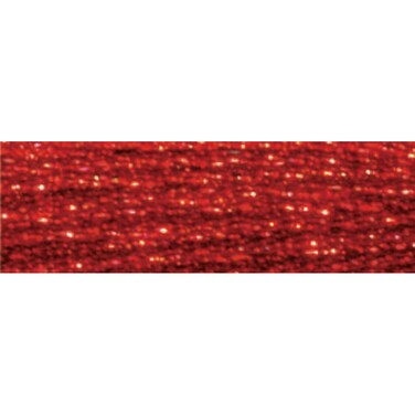 Dmc 317W-E321 Light Effects Polyster Embroidery Floss, 8.7-Yard, Red Ruby