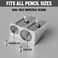 Mr. Pen Handheld Metal Pencil Sharpener, 12 Pack