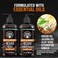 Viking Revolution Beard Wash & Conditioner Set - Coffee Whiskey - 17 Oz