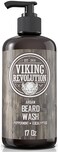 Viking Revolution Beard Wash Shampoo - Peppermint Eucalyptus - 17 Oz