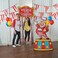 Fun Express Silver Foil Fringe Backdrop Curtain Over 4 Feet