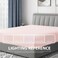 Cathay Home Twin Fitted Sheet Only, 21" Deep Pocket, Blush
