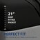 Cathay Home Twin XL Fitted Sheet Only, 21" Deep Pocket, Black