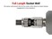Tekton 1/2 Inch Drive X 5/16 Inch 6-Point Impact Socket SID22008