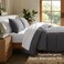Bare Home Full Comforter Set - 1800 Ultra Soft (Full, Forged Iron Grey)