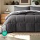 Bare Home Full Comforter Set - 1800 Ultra Soft (Full, Forged Iron Grey)