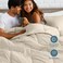 Bare Home Full Comforter Set - 1800 Ultra Soft (Full, Sand)