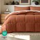 Bare Home Full Comforter Set - 1800 Ultra Soft (Full, Terracotta)