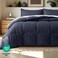Bare Home Queen Comforter Set - 1800 Ultra Soft (Queen, Midnight)