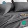 Bare Home Printed Sheet Set - 1800 Ultra-Soft (Full, Heathered Grey)