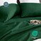 Bare Home Printed Sheet Set 1800 Ultra-Soft (Full, Heathered Forest Green)