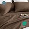 Bare Home Printed Sheet Set (Split Head Flex King, Heathered Taupe)