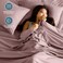 Bare Home Sheet Set - 1800 Ultra-Soft (Split Head Flex King, Mauve)