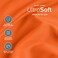 Bare Home Sheet Set - 1800 Ultra-Soft (Split Head Flex King, Orange)