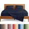 Bare Home Sheet Set - 1800 Ultra-Soft (Split King, Midnight Blue)