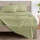 Bare Home Queen Sheet Set - 1800 Ultra-Soft (Queen, Sage)