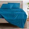 Bare Home Twin Sheet Set - 1800 Ultra-Soft (Twin, Medium Blue)