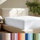Bare Home Deep Pocket Fitted Sheet (Full XL - 22" Pocket, White)