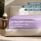 Bare Home Deep Pocket Fitted Sheet (King - 22" Pocket, Lavender)