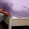 Bare Home Deep Pocket Fitted Sheet (King - 22" Pocket, Lavender)