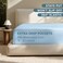 Bare Home Deep Pocket Fitted Sheet (Queen - 22" Pocket, Light Blue)