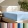 Bare Home Deep Pocket Fitted Sheet (Queen - 22" Pocket, Light Blue)
