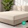 Bare Home Cal King Fitted Sheet - 1800 Ultra-Soft (Cal King, Sand)