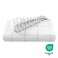 Bare Home Fitted Sheet - 1800 Ultra-Soft (Queen, Modern Plaid - White/Grey)