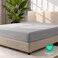 Bare Home Full XL Fitted Sheet - 1800 Ultra-Soft (Full XL, Light Grey)