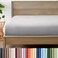 Bare Home Full XL Fitted Sheet - 1800 Ultra-Soft (Full XL, Light Grey)