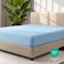 Bare Home King Fitted Sheet - 1800 Ultra-Soft (King, Light Blue)
