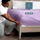 Bare Home Queen Fitted Sheet - 1800 Ultra-Soft (Queen, Lavender)