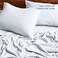 Bare Home Washed Sheet Set 1800 Ultra-Soft (King, White)