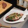 Doitool Creative Fish Plate Ceramic Serving Platter 11 Inch Fish Shaped Dish Snack Storage Tray for Home Dinner Party Restaurant