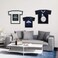 Umbra T-Frame T-Shirt Display Case Wall Mount, Medium, Black