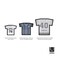 Umbra T-Frame T-Shirt Display Case Wall Mount, Medium, Black
