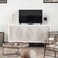 Shinar Metal Hanging Fire Tv Cube Wall Mount