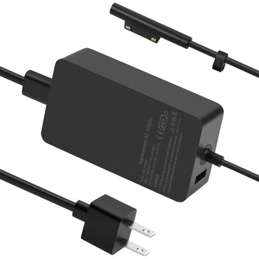 Ptioatns Surface Charger 44W Power Supply Adapter for Microsoft Surface Pro