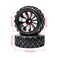 Jiuwu High-Performance 4-Pack Off-Road 12MM Hex Rc Wheels and Tires