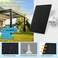 Muzuzzi Solar Panel for Security Camera,5W USB Solar Panel for Cameras DC 5V