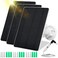 Muzuzzi Solar Panel for Security Camera,5W USB Solar Panel for Cameras DC 5V