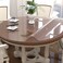 Necaux Clear Round Pvc Table Cover Protector 42 Inch 2MM Thick