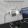 Tessan Multiple Plug Surge Protector, Multi Plug Outlet Extender, Grey