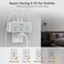 Tessan Multiple Plug Surge Protector, Multi Plug Outlet Extender, Grey