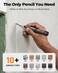 Nicpro Carpenter Pencils with Sharpener & Sleeve, 4Pack Construction Pencil