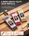 Nicpro Carpenter Pencils with Sharpener & Sleeve, 4Pack Construction Pencil