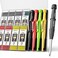 Nicpro Carpenter Pencils with Sharpener & Sleeve, 4Pack Construction Pencil