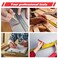 Enhon 6 Pack Carpenter Pencil with Sharpener, Mechanical Carpenter Pencils with 36 Refills, Heavy Duty Construction Pencil Woodworking Tools for Architect Marking